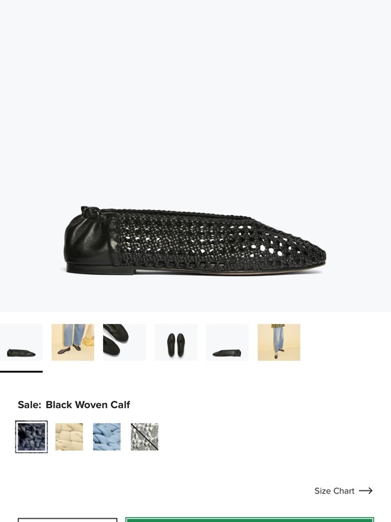 Freda Salvador Shoes - Freda Salvador Black Woven Ballet Flat